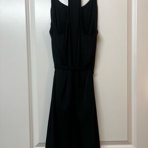 Impeccable Pig black wrap dress